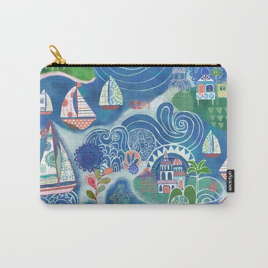 Dream Boats Carry-All Pouch