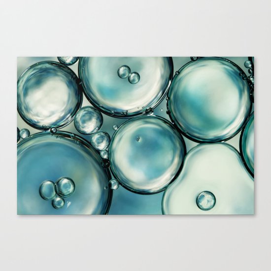 Silver Sapphire Canvas Print