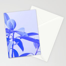 Rubber Plant Riso Stationery Cards