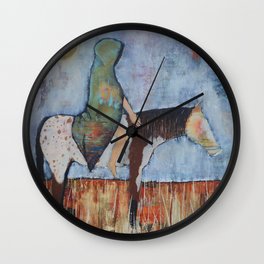 "A Horse With no Name" Wall Clock