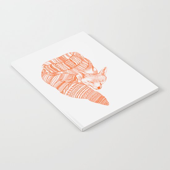 FOX IN THE SNOW Notebook