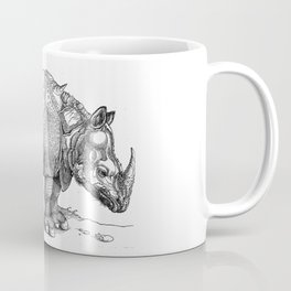 Durer- The rhinoceros. Mug