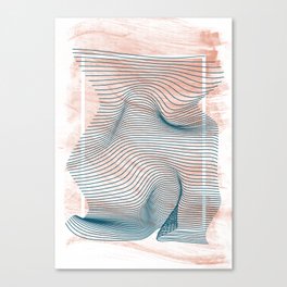 Rectangle shape Canvas Print