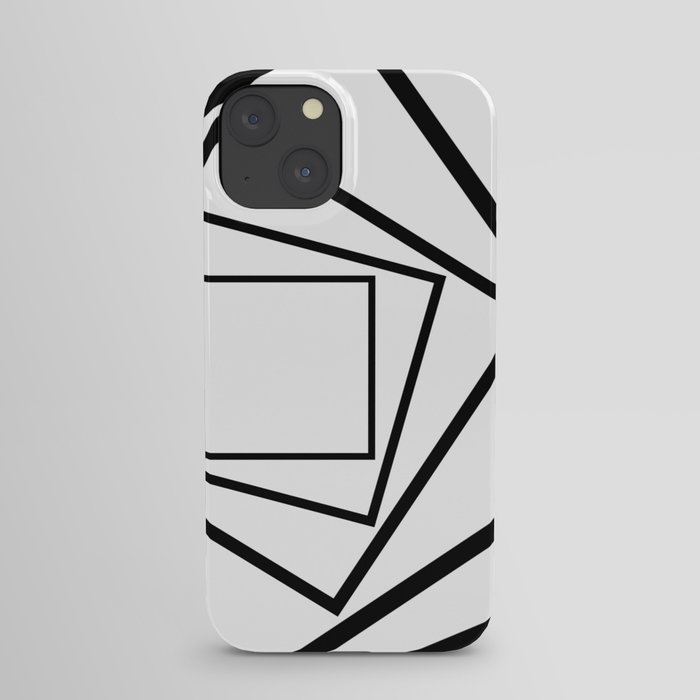 Hypnotic Black And White iPhone Case