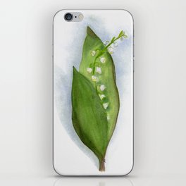 Lily of the Valley, May Birth Flower iPhone Skin