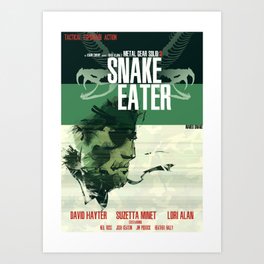 Metal Gear Solid Art Prints Society6