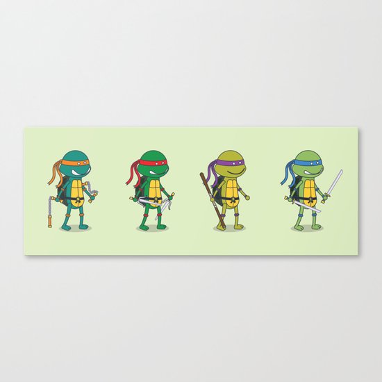 Teenage Mutant Ninja Turtles Canvas Print