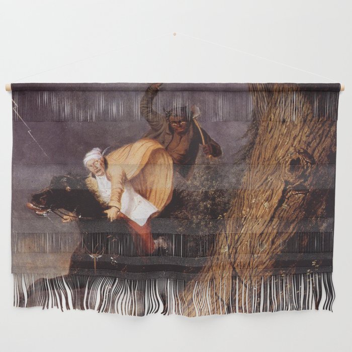 The Devil and Tom Walker - Charles Deas  Wall Hanging