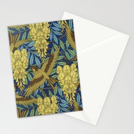 Birds and Wisteria 1 Stationery Card