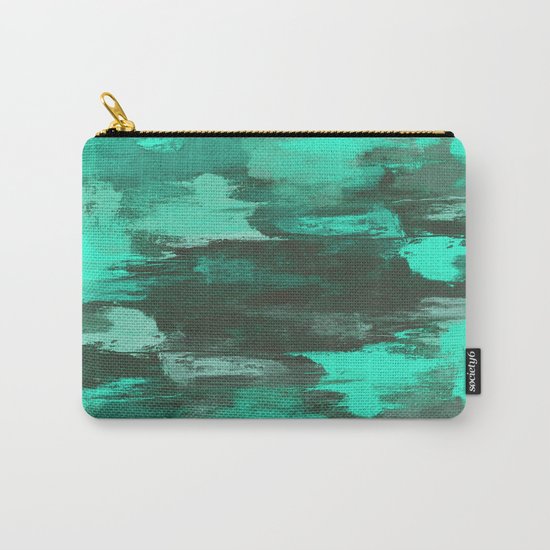 Chill Factor - Abstract in blue Carry-All Pouch