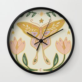 A love letter to spring Wall Clock