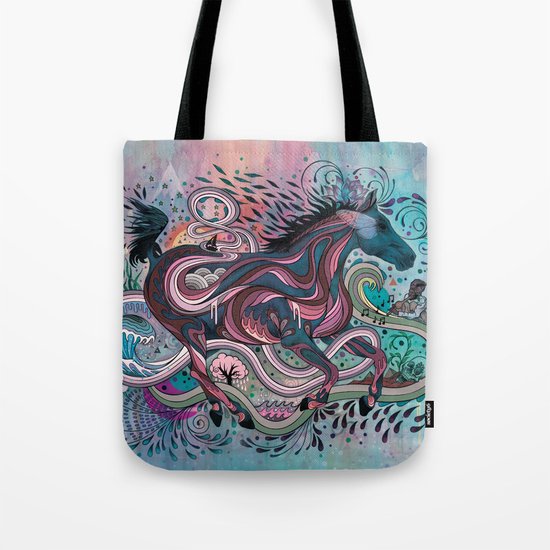 Poetry in Motion Tote Bag