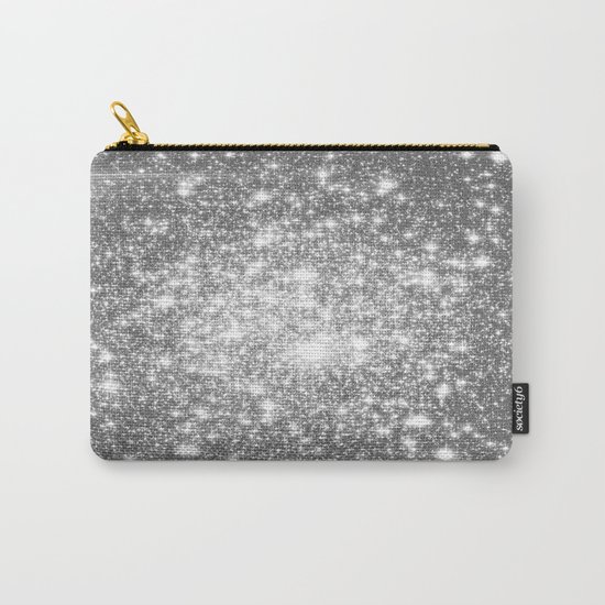 Silver Gray Carry-All Pouch