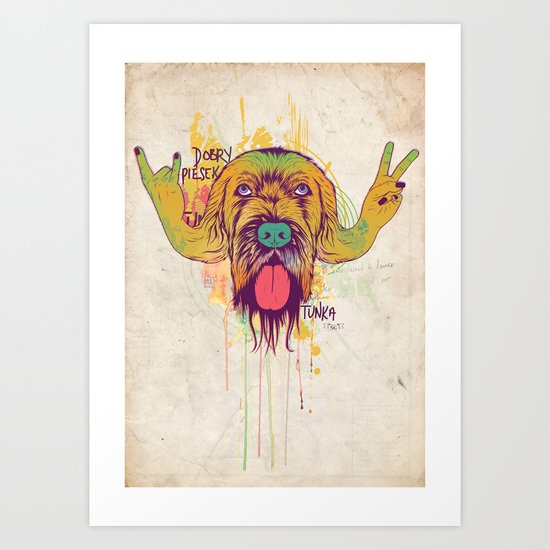 Tunka Art Print