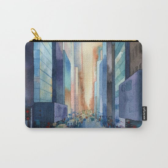 New York. Streets Carry-All Pouch