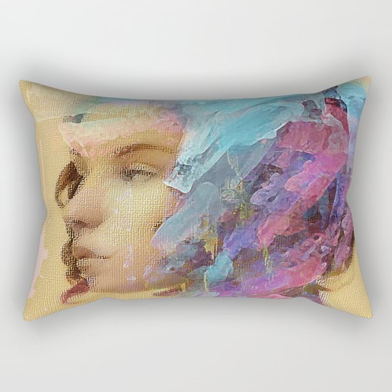 Guard of the Valhalla Rectangular Pillow