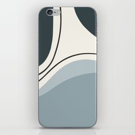 Seascapes IV // Abstract Minimal iPhone Skin