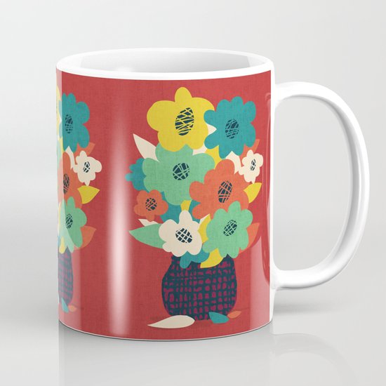 Paper Flowers Mug