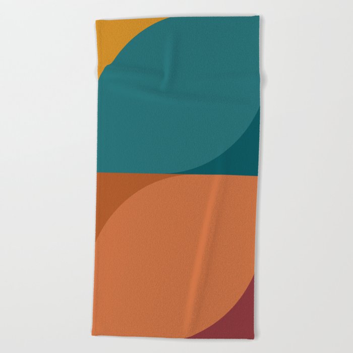 Almond Abstract XII Beach Towel