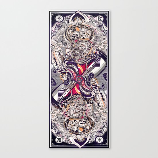 king card Canvas Print