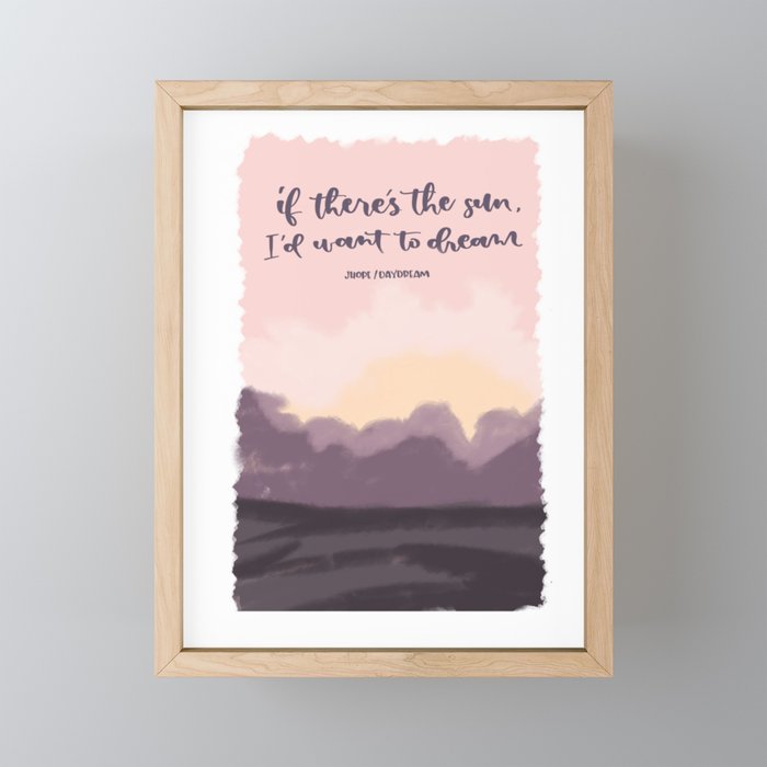 Daydream Framed Mini Art Print