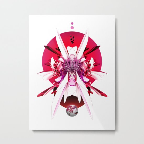 Another Photoshop Robot (Alternate Version) Metal Print