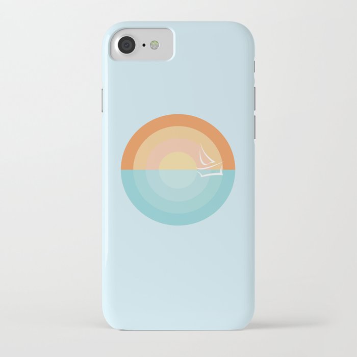 California Beach Sunset iPhone Case