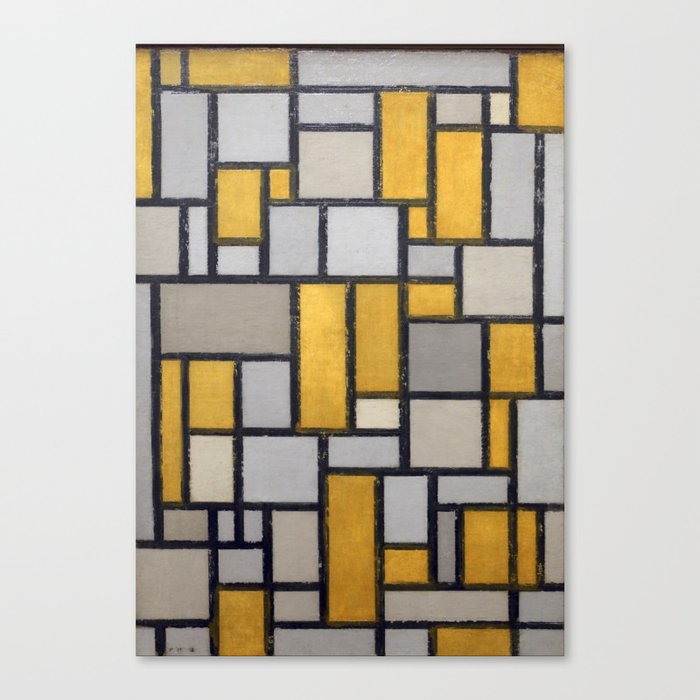Piet Mondrian Canvas Print by nobel-art | Society6