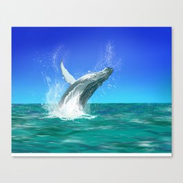 Big breach Canvas Print