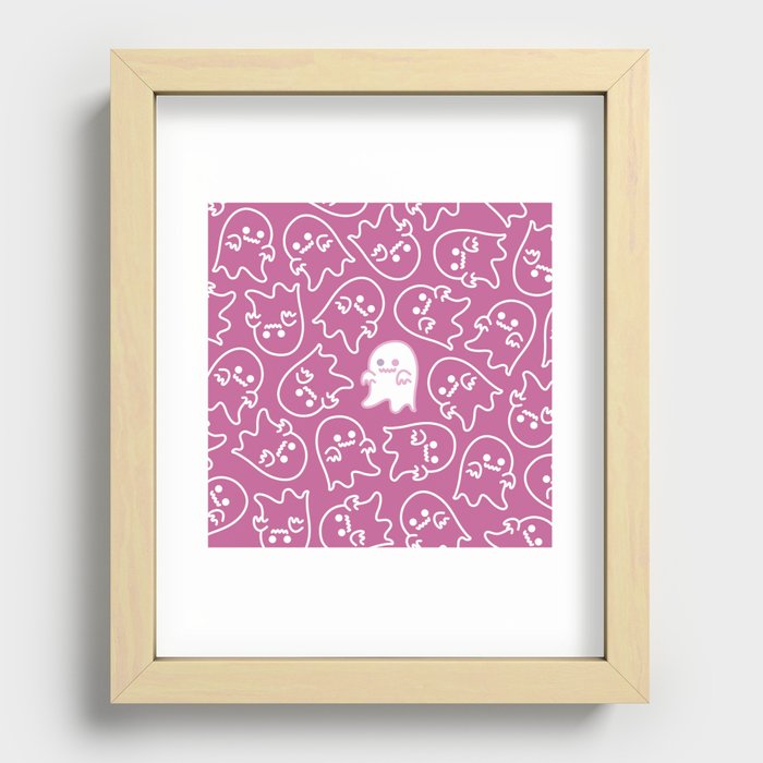 Special and unique ghost pattern 9 Recessed Framed Print