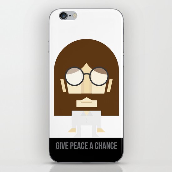 Give Peace a Chance Lennon Series iPhone Skin