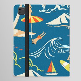 Blue Lagoon iPad Folio Case