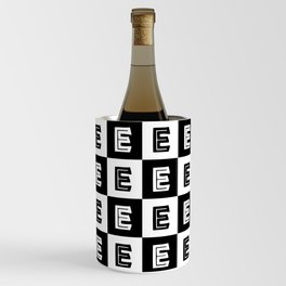 Checkered Monogram E Wine Chiller