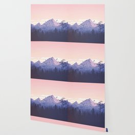 Sunset Mountain Wallpaper