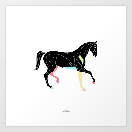 HEST (c) Art Print