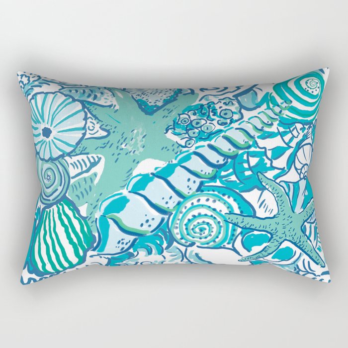 Sea Shell  Rectangular Pillow