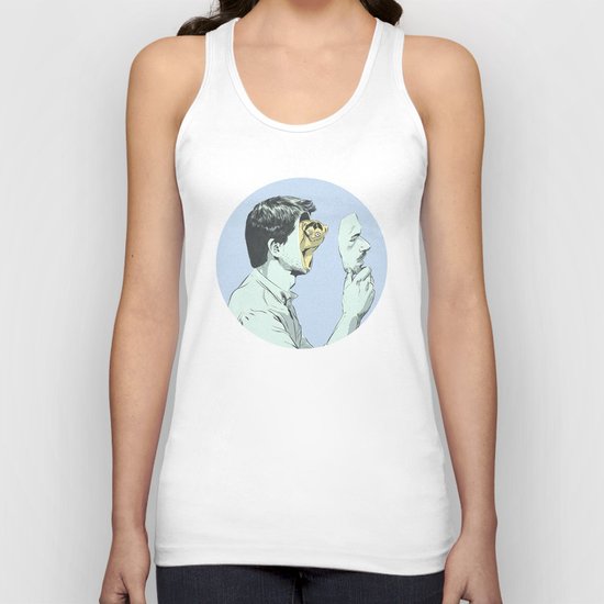 Mask Unisex Tank Top