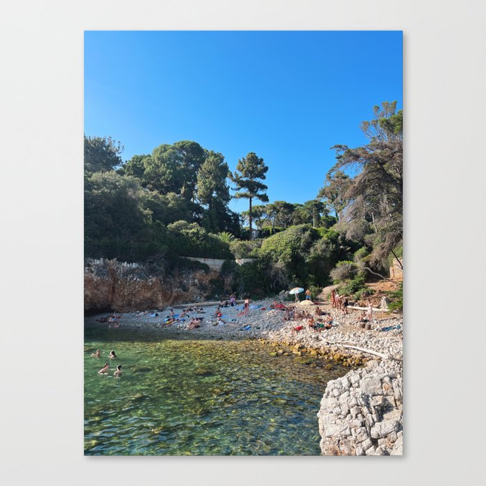 South of France: Billionare's Bay Canvas Print