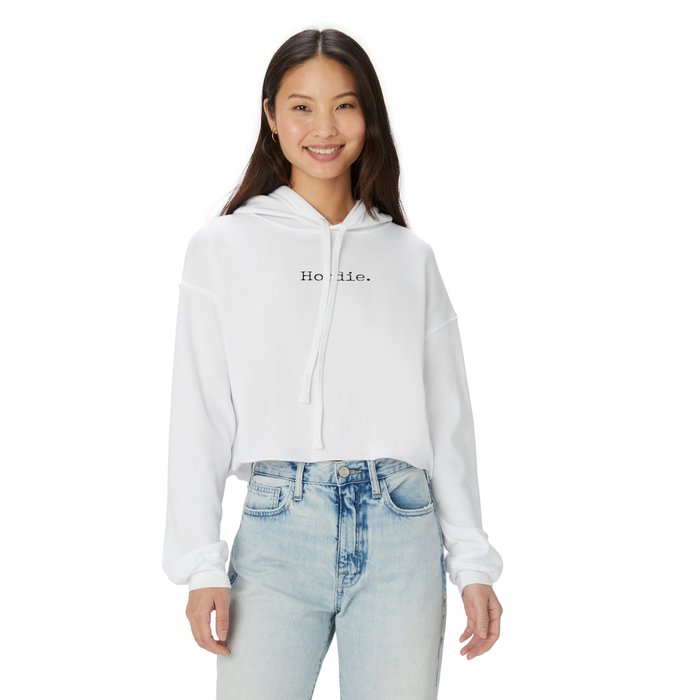 Hoodie that sales says hoodie