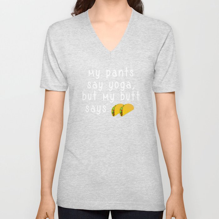 Yoga and sales tacos shirt