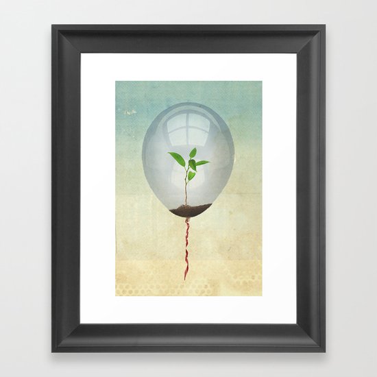 micro environment Framed Art Print