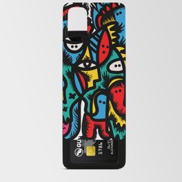 Hairy Cool Graffiti Street Pop Art Creatures Android Card Case