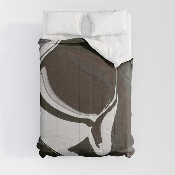 The Pensieve 4 - Modern Contemporary Abstract painting Comforter