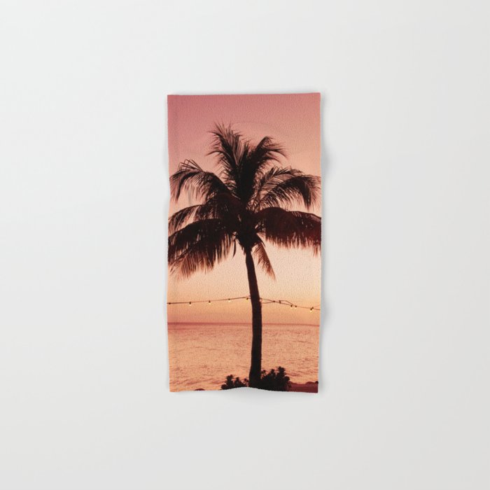 Vivid Palm Tree Dream #4 #tropical #wall #decor #art #society6 Hand & Bath Towel