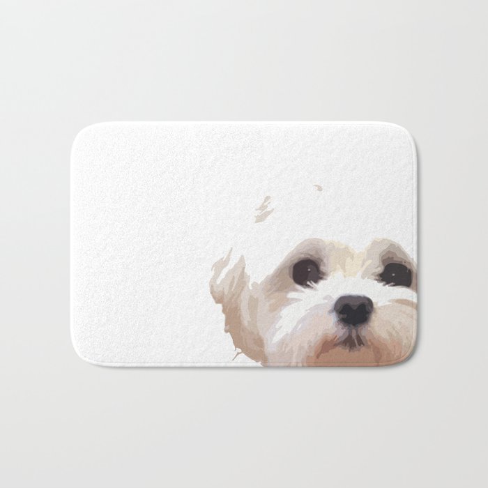 Cute Dog Bath Mat