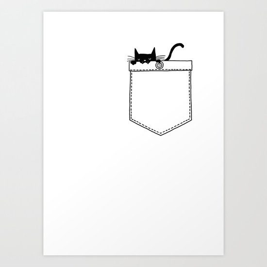 PoCat Art Print