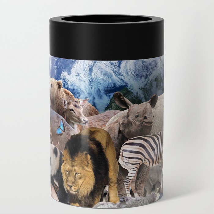 Earth Animal Animals Group Scene Can Cooler