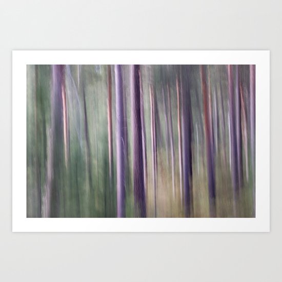 Magic wood Art Print