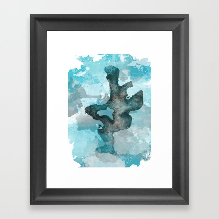 Among the Clouds Framed Art Print