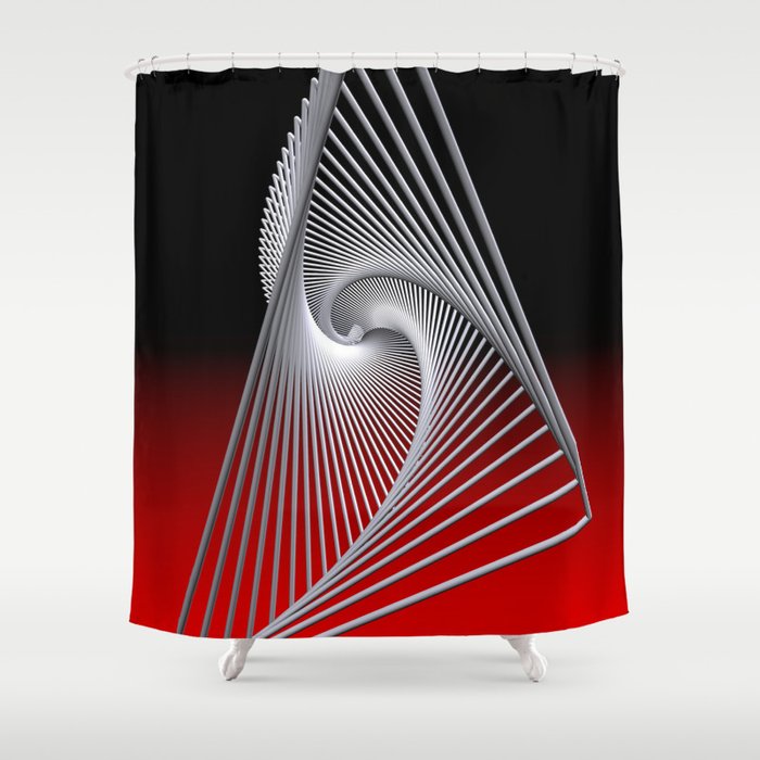 triangles -101- Shower Curtain